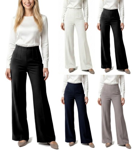 Damen wide leg anzughose - wide,