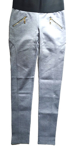 Leggings treggings mit zips - leggings,