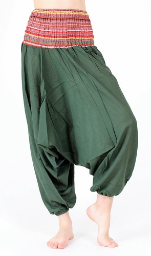 Haremshose breiter bunter bund - bunter,
