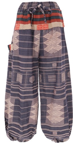 Yogahose ikat pluderhose - yogahose,, mit