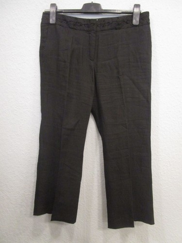 Turnover leinen hose taschen - leinen,
