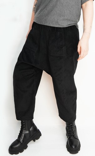 Schwarze cordhose 40 - gr., 36