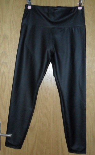 Leder optik leggings - leder,